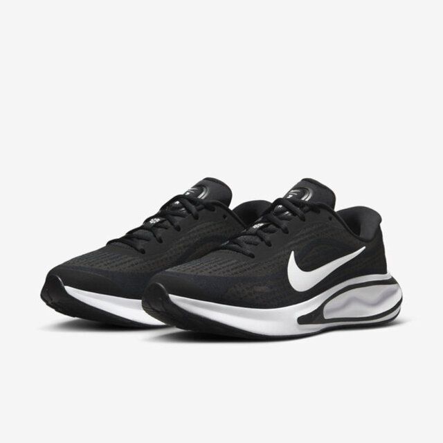 NIKE 耐吉 Nike W Journey Run [FJ7765-001] 女 慢跑鞋 運動 路跑 緩震 穩固 舒適 黑白