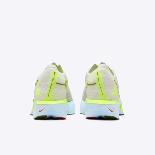 NIKE 耐吉 Nike W Zoomx Vaporfly Next% 3 HQ3464-143 女 競速跑鞋 馬拉松 米白 螢光黃