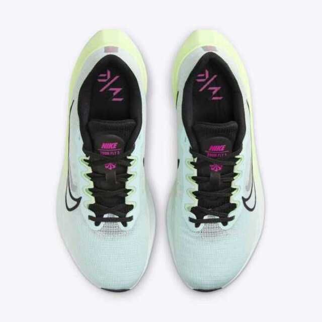 NIKE 耐吉 Nike Wmns Zoom Fly 5 [DM8974-401] 女 慢跑鞋 運動 路跑 輕量 緩震 支撐 淺綠 黑