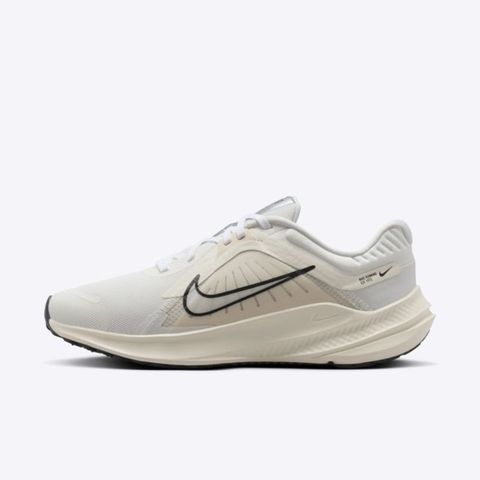 NIKE 耐吉 Nike Wmns Quest 5 [DD9291-104] 女 慢跑鞋 運動 休閒 路跑 透氣 柔軟 舒適 緩震 米白