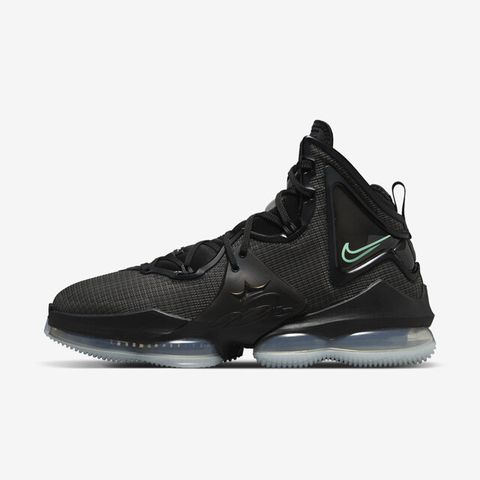 Nike LeBron 19 XIX EP [DC9340-003] 男 籃球鞋 運動 詹姆斯 氣墊 穩固 包覆 黑水藍