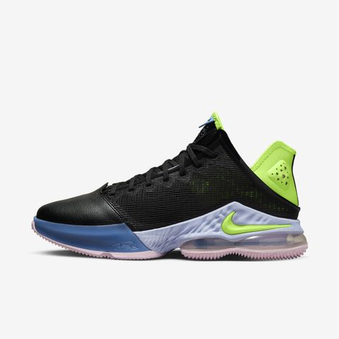 Nike LeBron 19 XIX Low EP [DO9828-001] 男 籃球鞋 運動 詹姆斯 球鞋 黑 螢光綠
