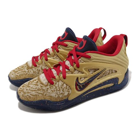 Nike 籃球鞋 KD15 EP 奧運 Olympics 金牌 金 紅 藍 杜蘭特 男鞋 DM1054-700