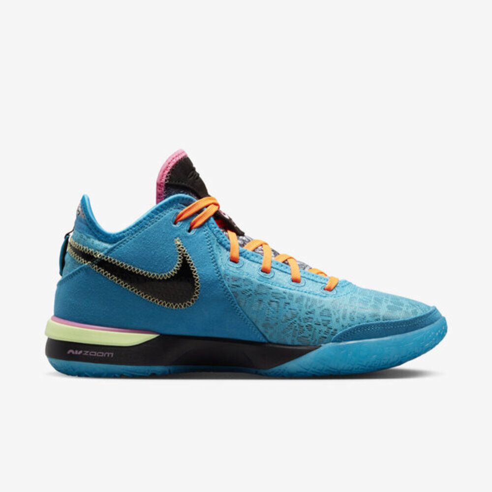 Nike Zoom LeBron NXXT GEN EP [DR8788-900] 男籃球鞋運動氣墊鴛鴦藍橙