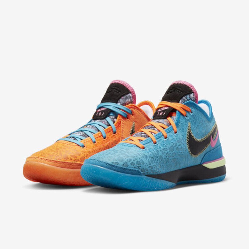 Nike Zoom LeBron NXXT GEN EP [DR8788-900] 男籃球鞋運動氣墊鴛鴦藍橙