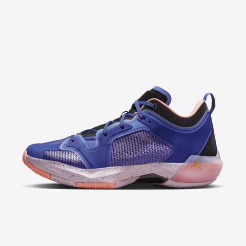 Nike Air Jordan XXXVII Low PF [DQ4123-400] 男 籃球鞋 運動 戶外 低筒 藍粉