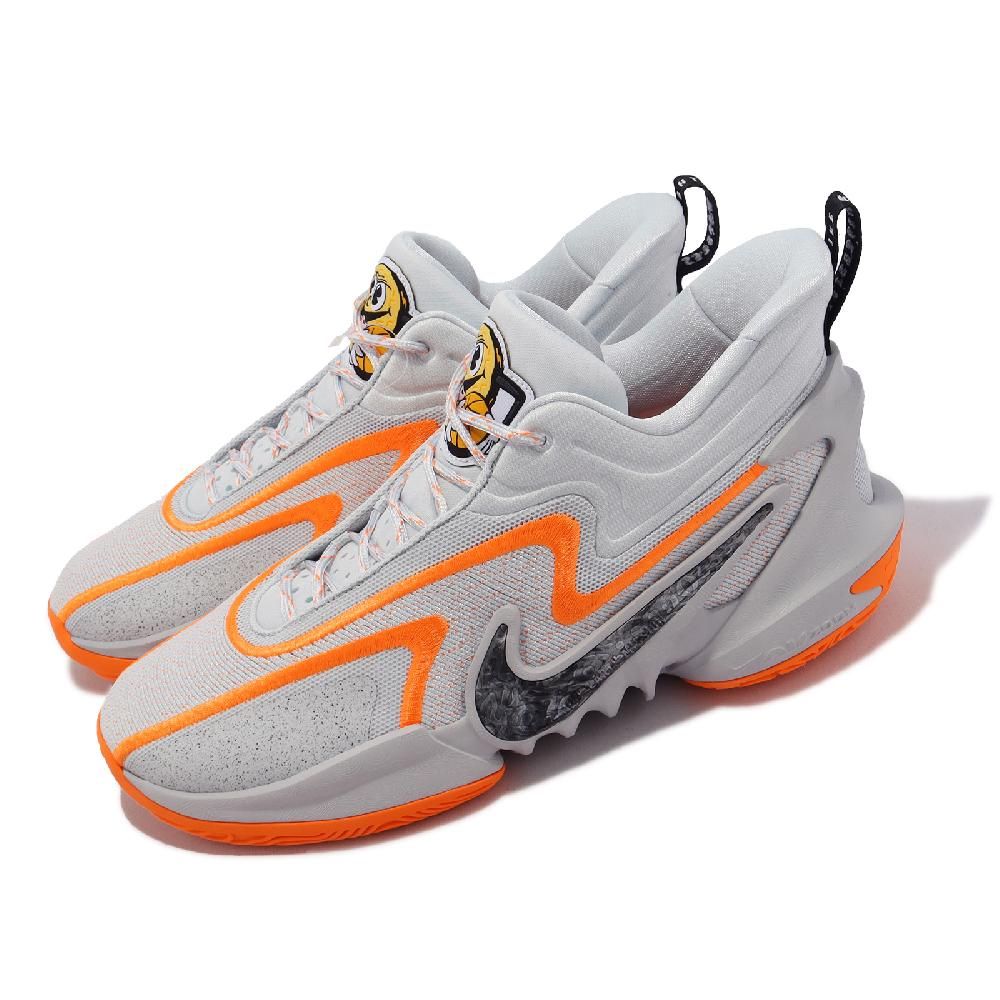Nike 籃球鞋Cosmic Unity 2 EP 灰橘回收再生材質男鞋運動鞋DH1536-004