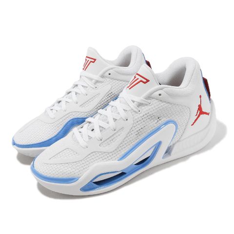 Nike 籃球鞋 Jordan Tatum 1 St. Louis 白 藍 男鞋 喬丹 DX6732-100