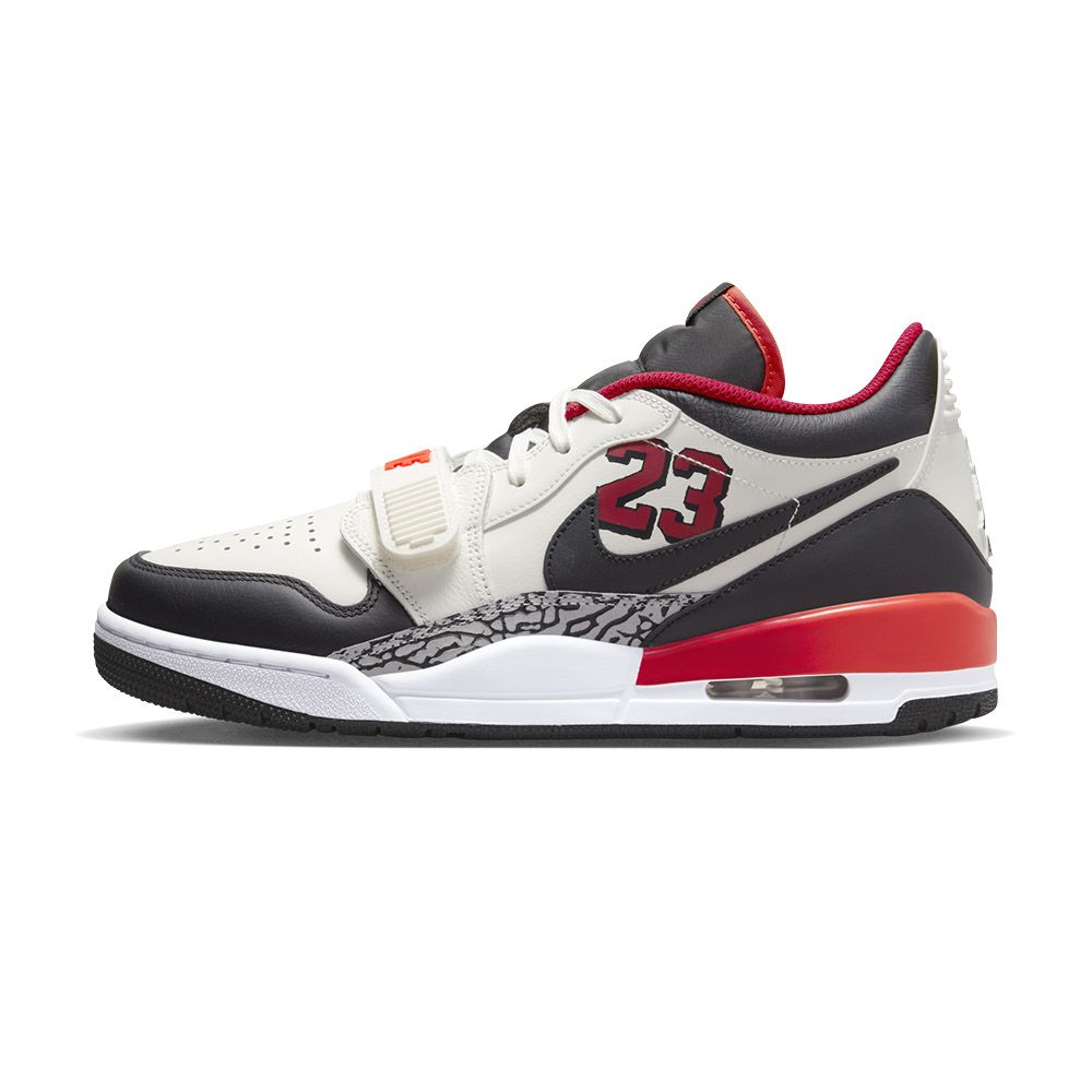 Nike Jordan Legacy 312 Low 男紅白黑運動休閒訓練喬丹籃球鞋FJ7221