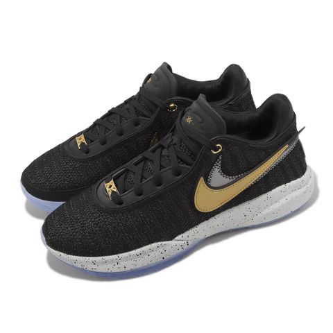 Nike 耐吉 籃球鞋 LeBron XX EP 男鞋 Fab 5 黑 金 冰底 LBJ 詹姆斯 DJ5422-003