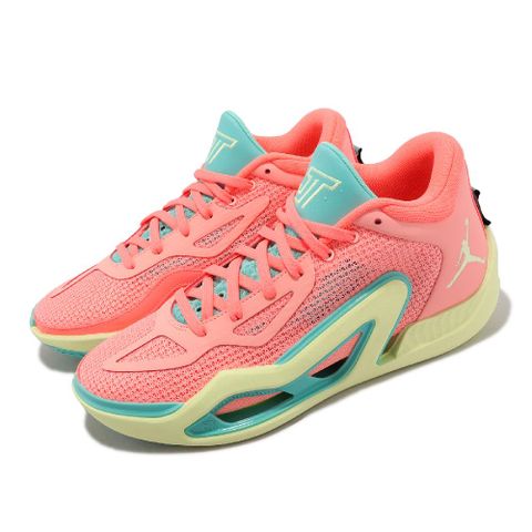 Nike 耐吉 Jordan Tatum 1 PF 籃球鞋 粉紅 檸檬汽水 低筒 男鞋 喬丹 DX6733-600