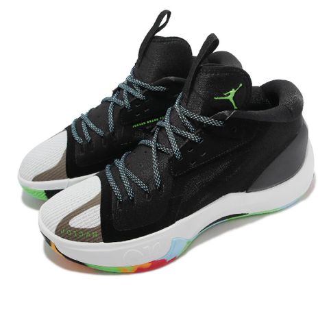 Nike 籃球鞋 Jordan Zoom Separate 運動 男鞋 避震 包覆 支撐 明星款 黑 彩 DH0248-030