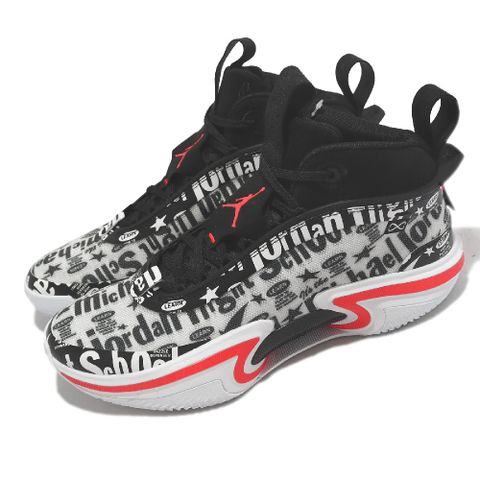 Nike 籃球鞋 Air Jordan XXXVI FS PF 男鞋 白 黑 紅 AJ 36 INFRARED DN4198-001