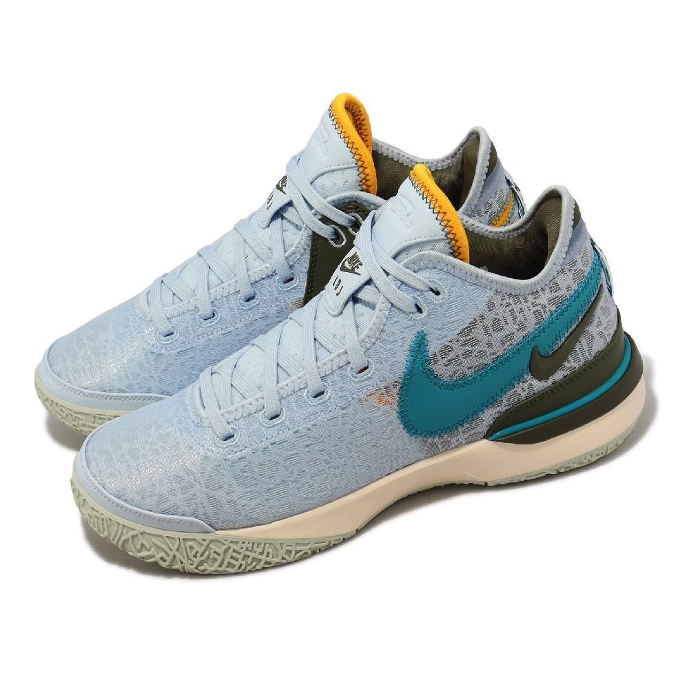 Nike 耐吉籃球鞋Zoom LeBron NXXT Gen EP 男鞋藍LBJ 氣墊DR8788-400