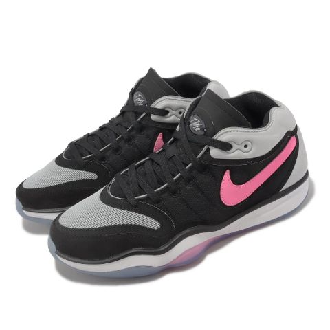 Nike 耐吉 籃球鞋 Air Zoom G.T. Hustle 2 EP 黑 桃紅 男鞋 氣墊 中筒 DJ9404-004