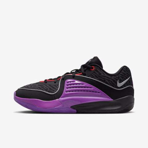 Nike KD16 EP [DV2916-002] 男 籃球鞋 運動 訓練 杜蘭特 球鞋 氣墊 緩震 支撐 穩定 黑銀紫