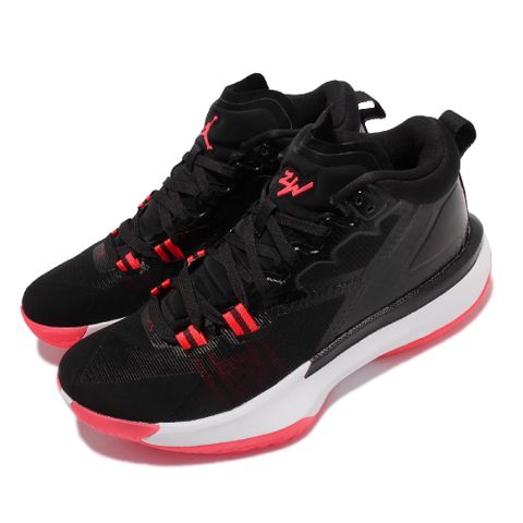 Nike 籃球鞋 Jordan Zion 1 PF 男鞋 黑 紅 錫安 緩震 穩定 運動鞋 DA3129-006