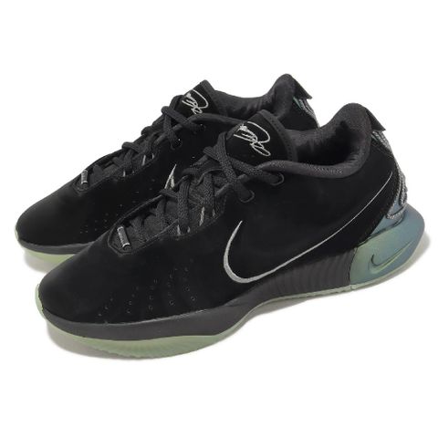 Nike 耐吉 籃球鞋 LeBron 21 XXI EP Tahitian 男鞋 黑 綠 LBJ FB2236-001