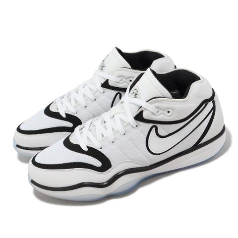 NIKE 耐吉 籃球鞋 Air Zoom G.T. Hustle 2 EP 白 黑 避震 男鞋 DJ9404-102