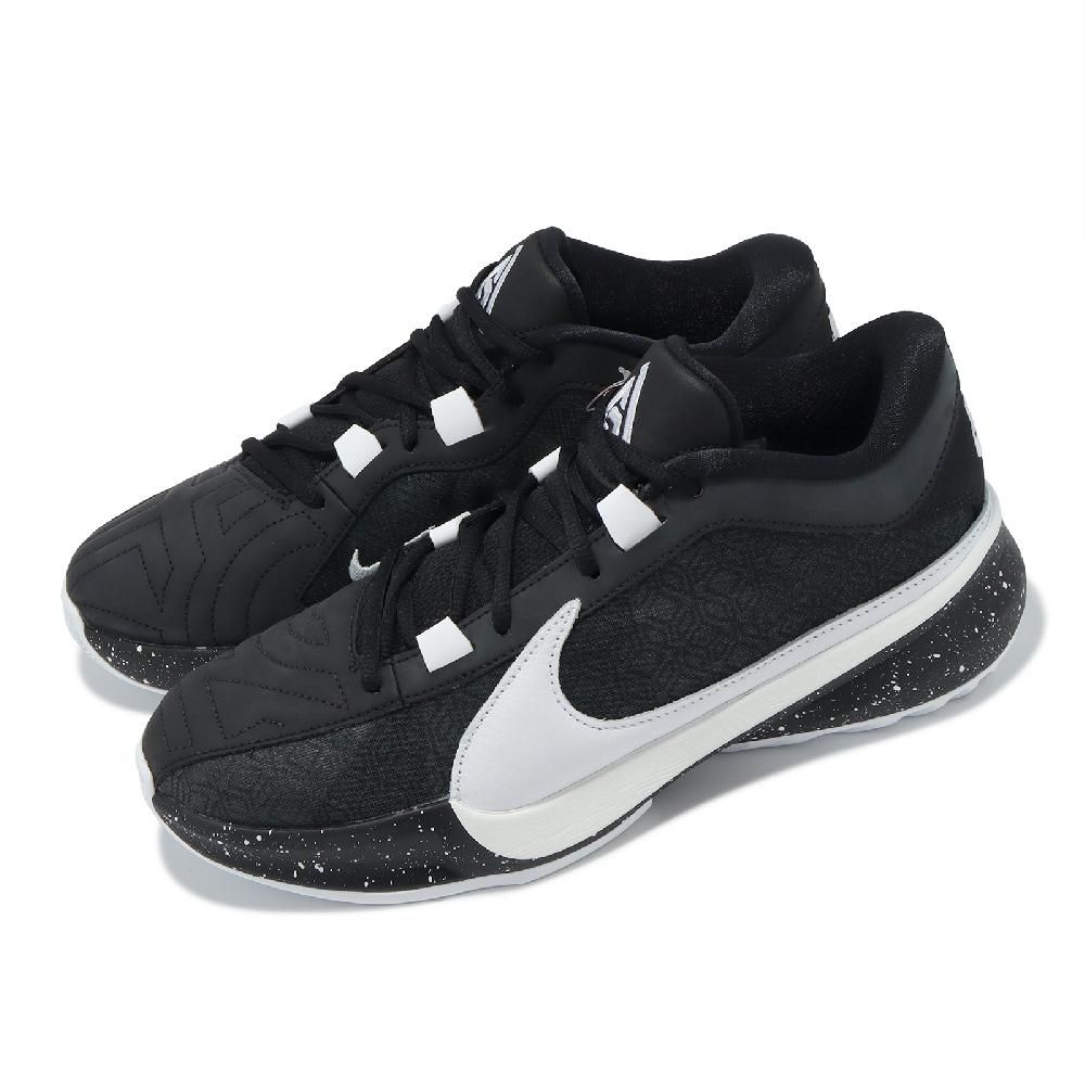 NIKE 耐吉   籃球鞋 Zoom Freak 5 EP Working Man 字母哥 黑 白 5代 氣墊 DX4996-003