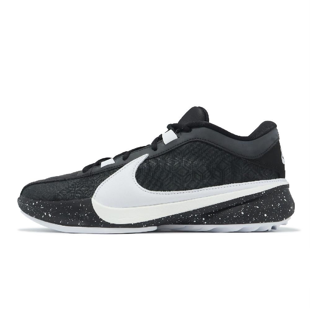 NIKE 耐吉   籃球鞋 Zoom Freak 5 EP Working Man 字母哥 黑 白 5代 氣墊 DX4996-003