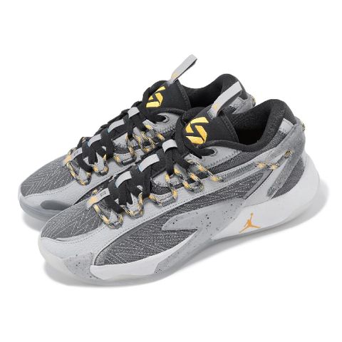 Nike 耐吉 籃球鞋 Jordan Luka 2 S PF Smoke Grey 煙灰 黃 男鞋 緩震 D77 DX9034-008