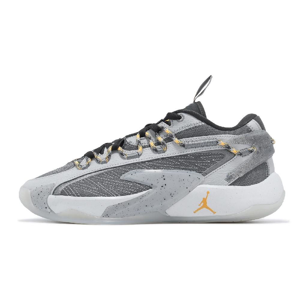 NIKE 耐吉   籃球鞋 Jordan Luka 2 S PF Smoke Grey 煙灰 黃 男鞋 緩震 D77 DX9034-008