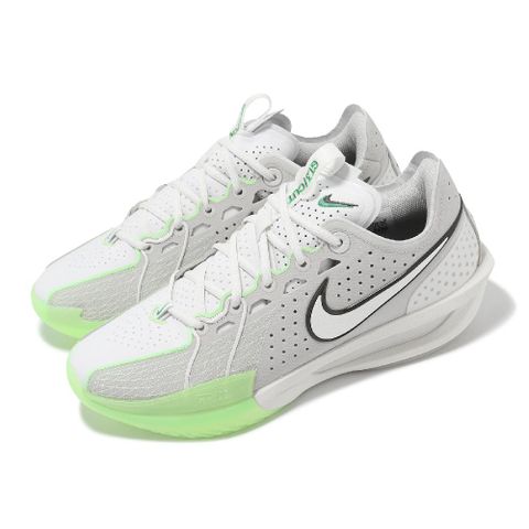 Nike 耐吉 籃球鞋 G.T. Cut 3 EP 男鞋 灰 綠 ZoomX 緩衝 回彈 抗扭 GT 三代 DV2918-003