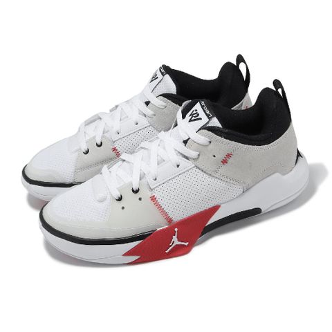 Nike 耐吉 籃球鞋 Jordan One Take 5 PF 男鞋 白 紅 氣墊 威少 忍者龜 麂皮 運動鞋 FD2336-106