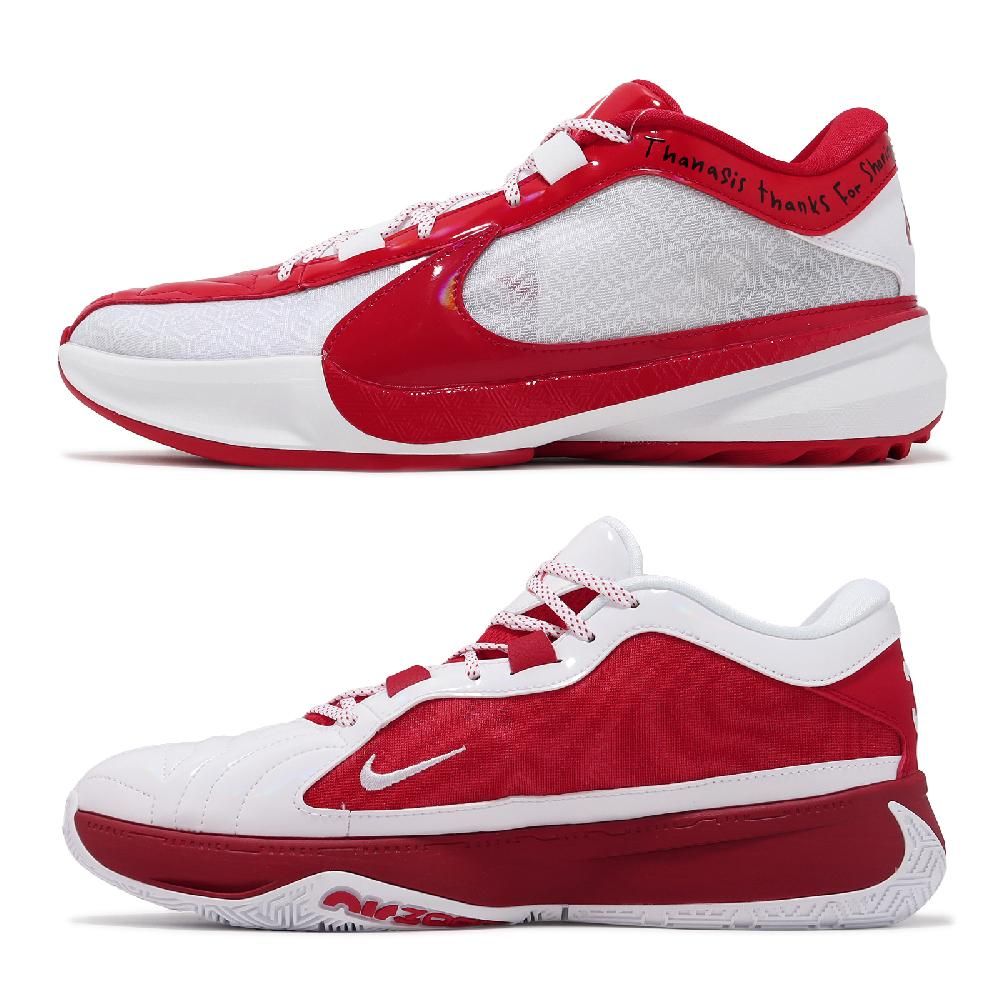 NIKE 耐吉   籃球鞋 Zoom Freak 5 ASW EP 字母哥 紅 白 全明星賽 All-Star 男鞋 FJ4248-600