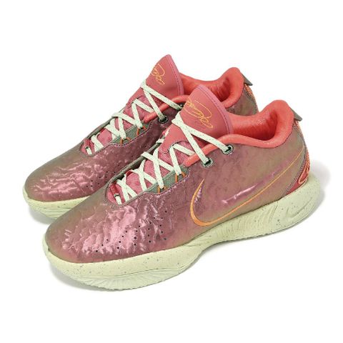 Nike 耐吉 籃球鞋 LeBron XXI EP 男鞋 紅 綠 Queen Conch LBJ 女王海螺 運動鞋 FN0709-800