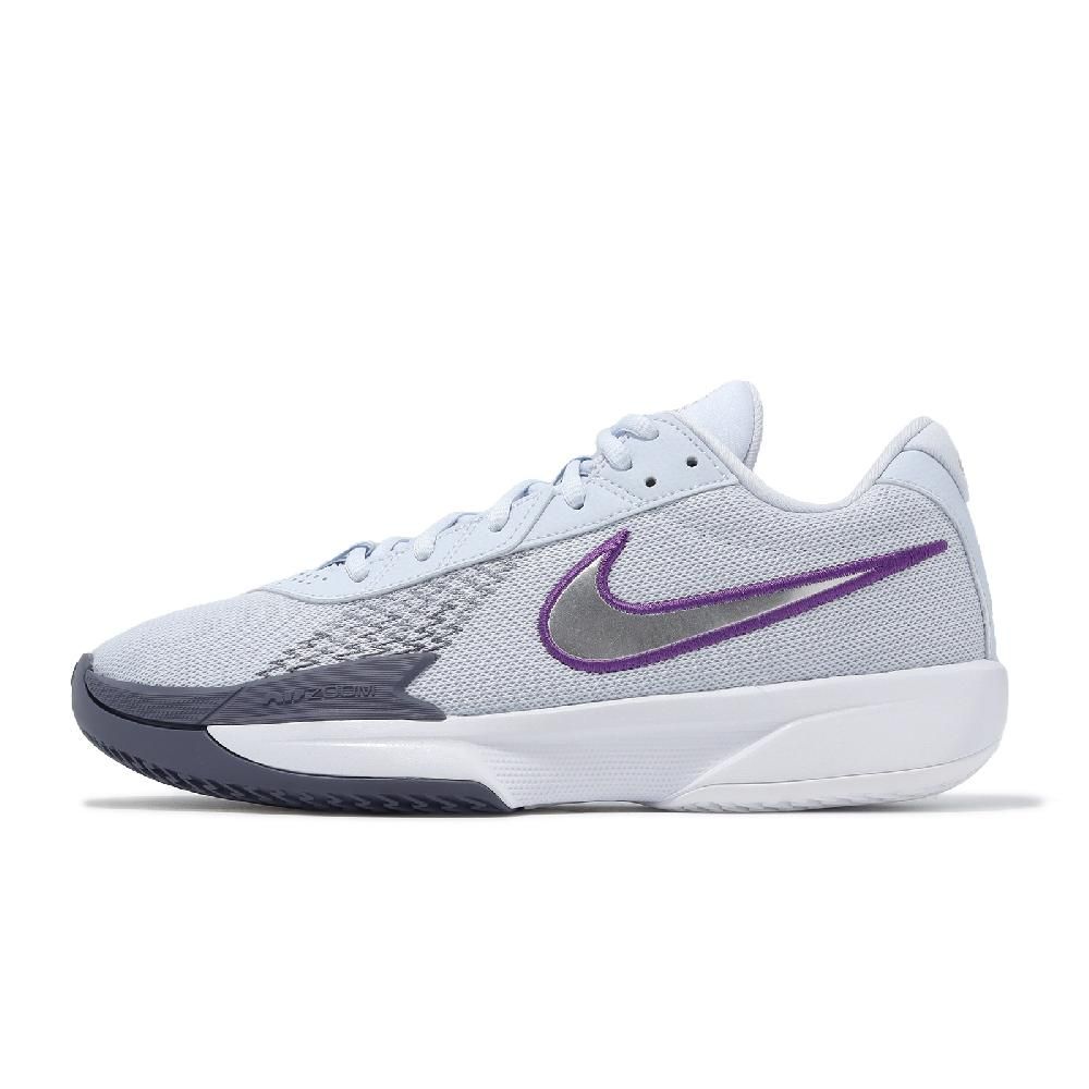 NIKE 耐吉   籃球鞋 Air Zoom G.T. Cut Academy EP 男鞋 灰 紫 GT 氣墊 運動鞋 FB2598-002