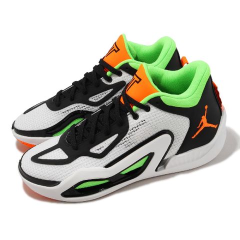 Nike 耐吉 籃球鞋 Jordan Tatum 1 PF 白 黑 綠 橘 男鞋 輕量 Home Team DZ3330-108
