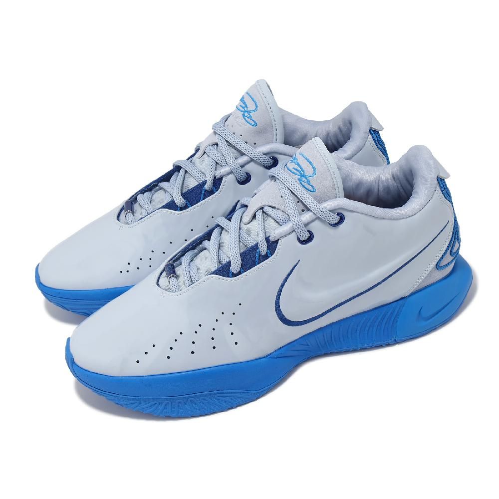 NIKE 耐吉   籃球鞋 LeBron XXI EP 男鞋 冰川藍 LBJ 21代 氣墊 回彈 運動鞋 FQ4146-400