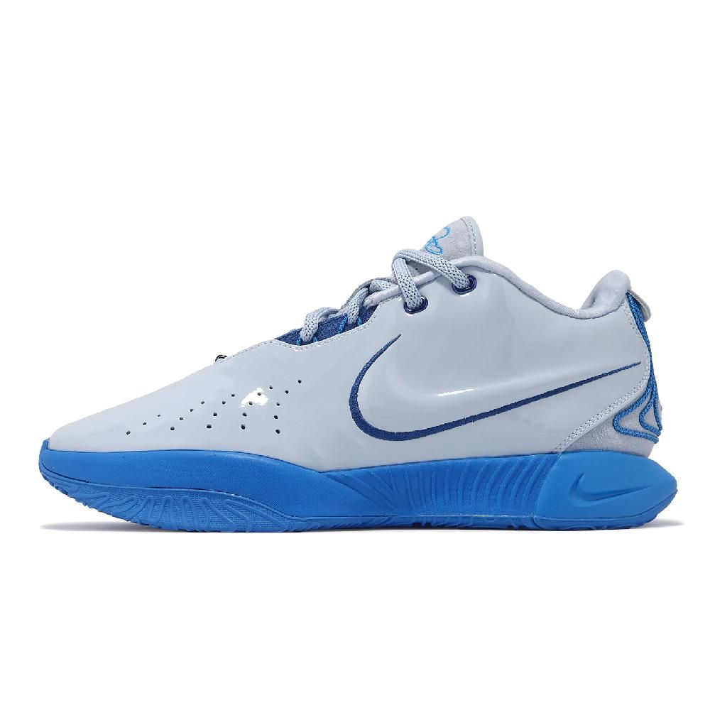 NIKE 耐吉   籃球鞋 LeBron XXI EP 男鞋 冰川藍 LBJ 21代 氣墊 回彈 運動鞋 FQ4146-400