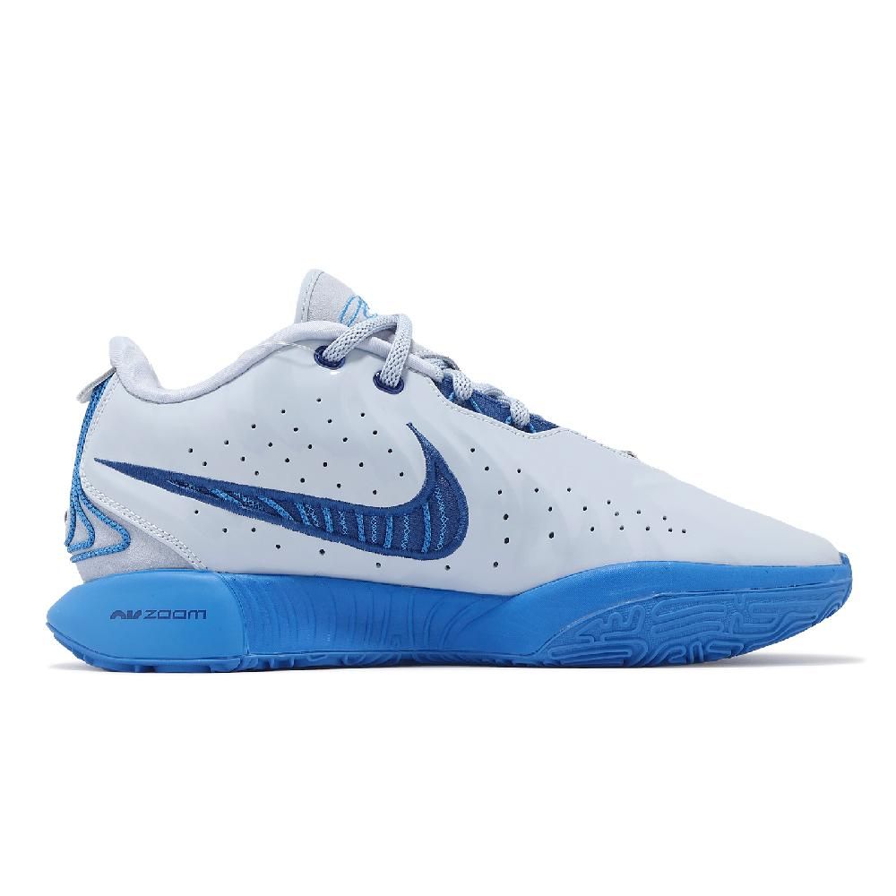 NIKE 耐吉   籃球鞋 LeBron XXI EP 男鞋 冰川藍 LBJ 21代 氣墊 回彈 運動鞋 FQ4146-400