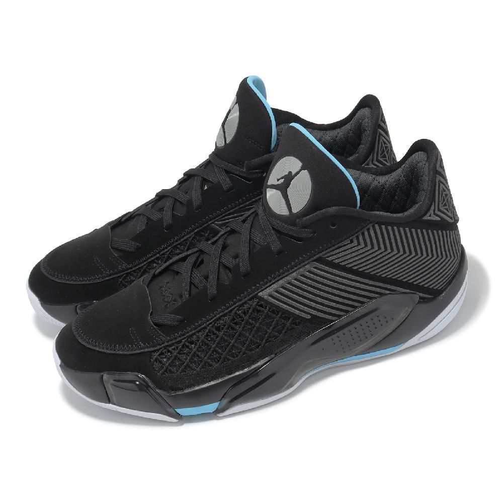 NIKE 耐吉   籃球鞋 Air Jordan XXXVIII Low PF 男鞋 黑藍 Gamma Blue 38代 FD2325-004