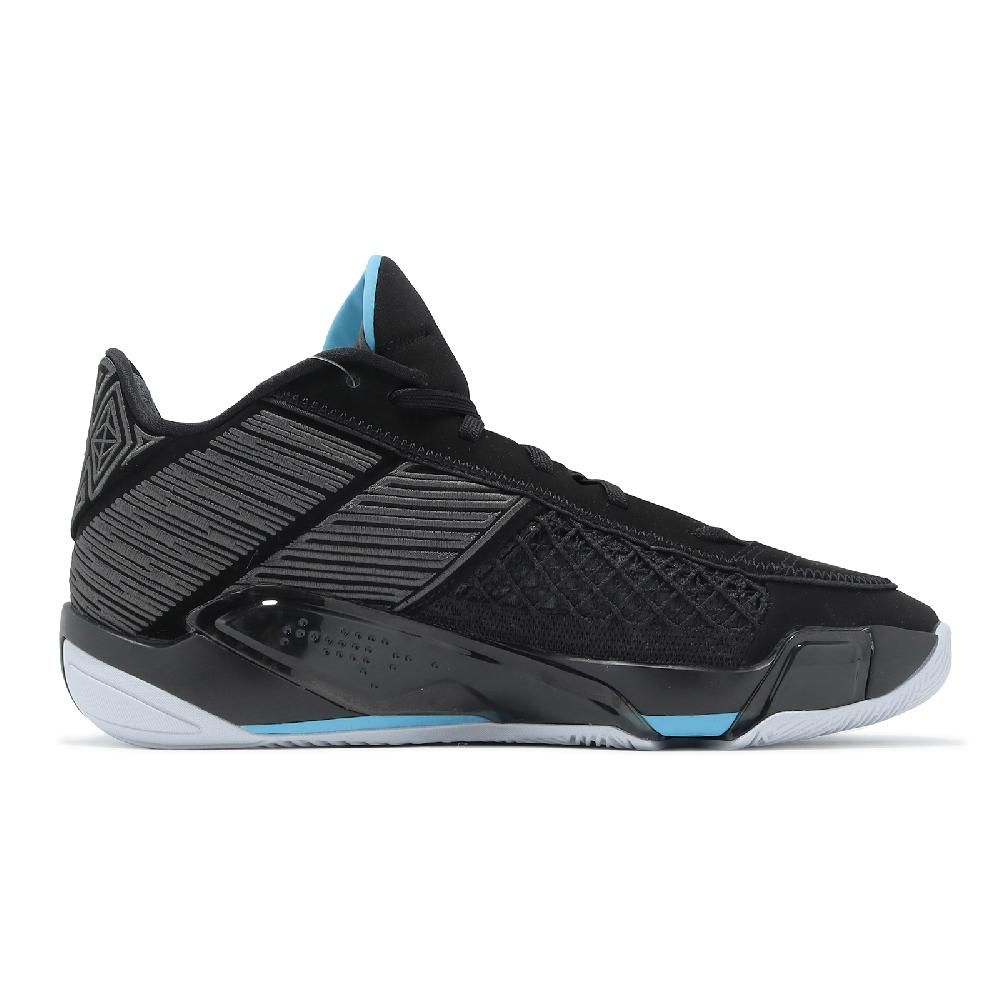 NIKE 耐吉   籃球鞋 Air Jordan XXXVIII Low PF 男鞋 黑藍 Gamma Blue 38代 FD2325-004