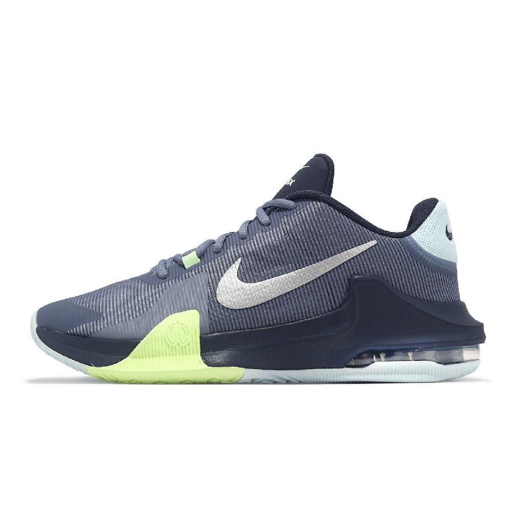 NIKE 耐吉   籃球鞋 Air Max Impact 4 男鞋 藍 氣墊 緩震 運動鞋 DM1124-402