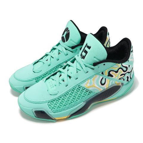 Nike 耐吉 籃球鞋 Air Jordan XXXVIII Low Guo PF 男鞋 綠 黑 郭艾倫 運動鞋 FZ3223-300