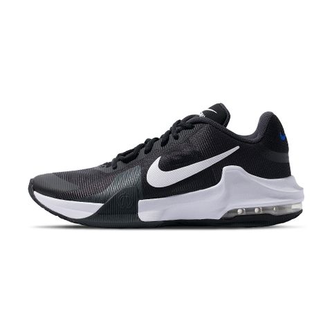 NIKE 耐吉 Air Max Impact 4 男 黑白 氣墊 運動 訓練 休閒 籃球鞋 DM1124-001