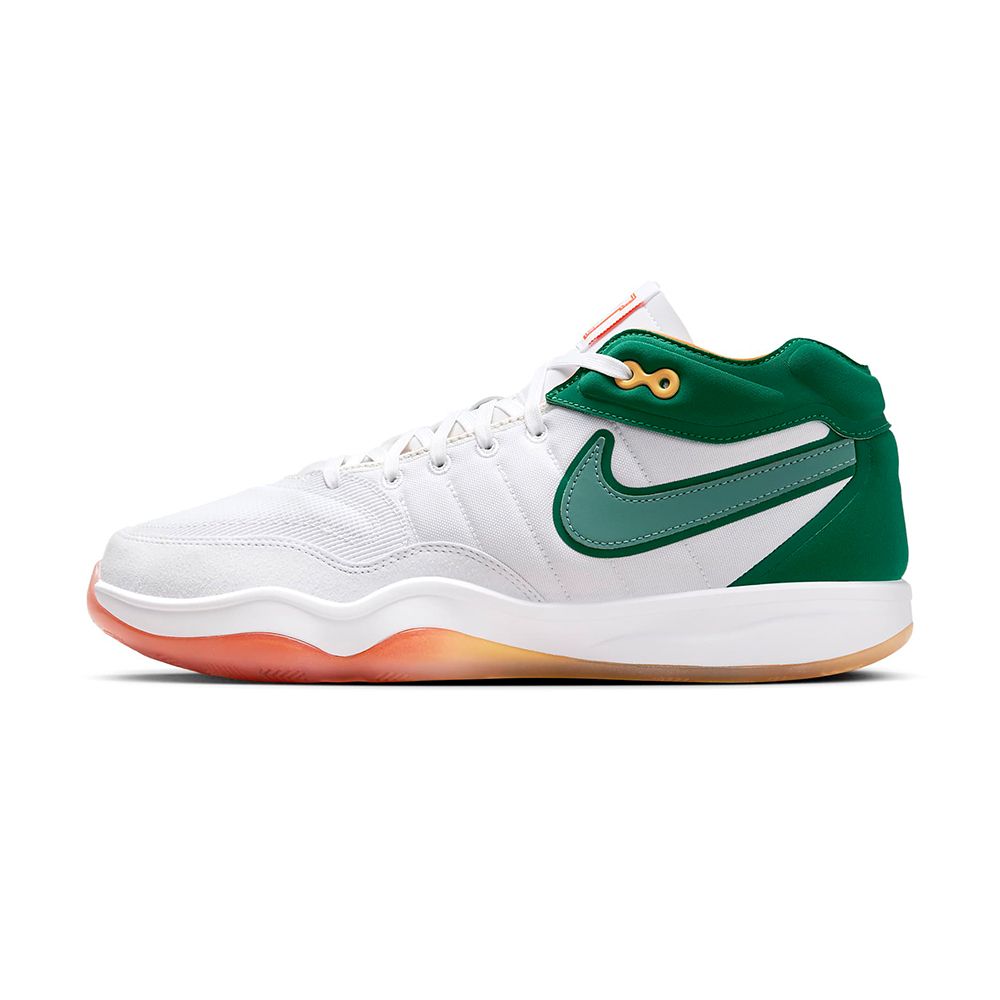 NIKE 耐吉  Air Zoom G.T. Hustle 2 EP 男 白綠 實戰 訓練 籃球 籃球鞋 DJ9404-103