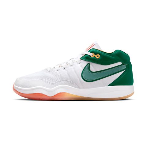 NIKE 耐吉 Air Zoom G.T. Hustle 2 EP 男 白綠 實戰 訓練 籃球 籃球鞋 DJ9404-103