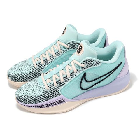 Nike 耐吉 籃球鞋 Sabrina 1 EP 女鞋 男鞋 BKLYN 綠 紫 氣墊 回彈 球星 運動鞋 FQ3389-301