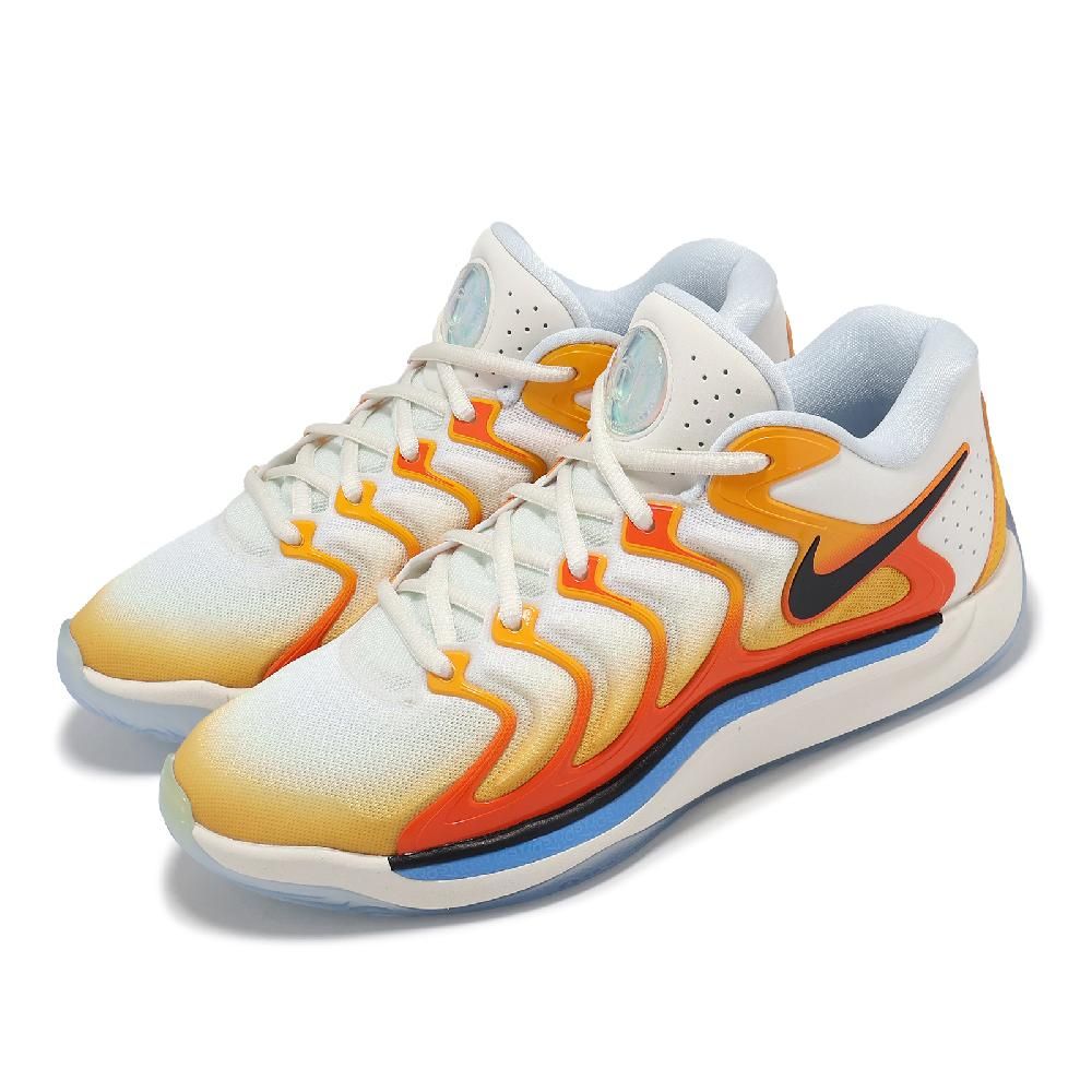 NIKE 耐吉   籃球鞋 KD17 EP Sunrise 男鞋 橘 Durant 氣墊 緩震 FJ9488-700