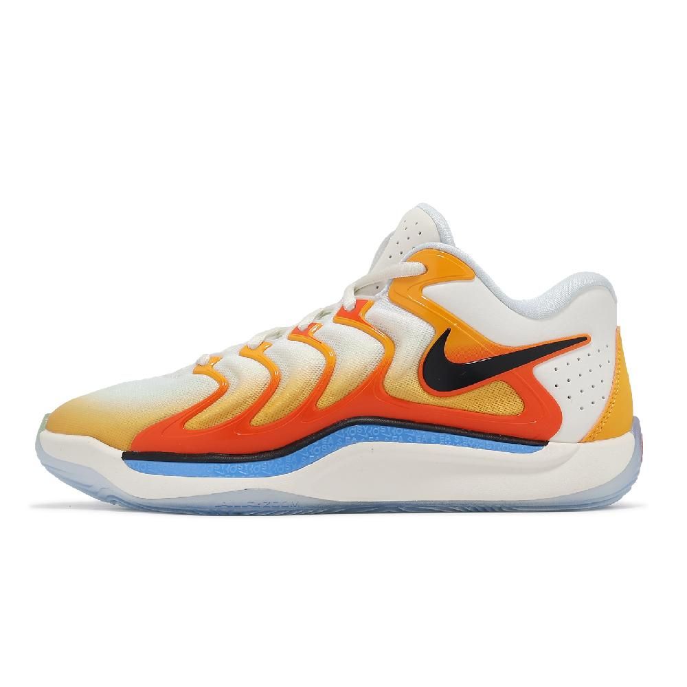 NIKE 耐吉   籃球鞋 KD17 EP Sunrise 男鞋 橘 Durant 氣墊 緩震 FJ9488-700