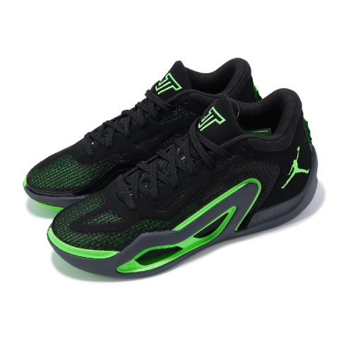 NIKE 耐吉 籃球鞋 Jordan Tatum 1 PF 黑 綠 Home Team 賽爾提克 男鞋 DZ3330-003