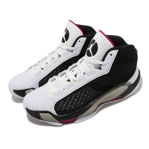 Nike 耐吉 籃球鞋 Air Jordan XXXVIII PF 男鞋 白 黑 紅 支撐 運動鞋 喬丹 AJ38 DZ3355-106