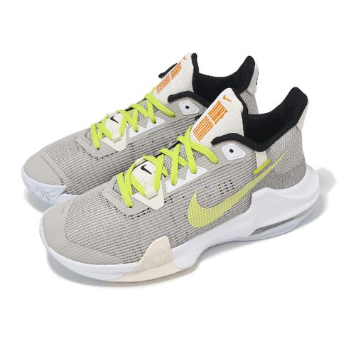 NIKE 耐吉 籃球鞋 Air Max Impact 3 男鞋 灰 綠 緩衝 氣墊 運動鞋 DC3725-007