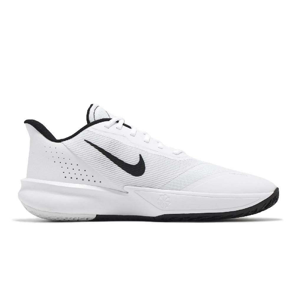 NIKE 耐吉   籃球鞋 Precision VII 男鞋 白 黑 低筒 緩震 抓地 運動鞋 FN4322-101